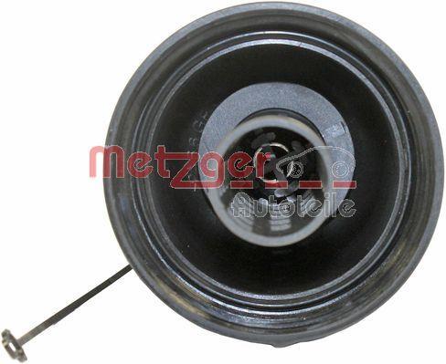 Cubierta, caja filtro de aceite (Cuerpo filtro de aceite) METZGER ref. 2370006